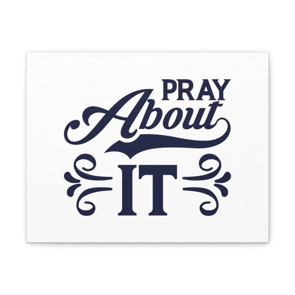 Scripture Walls 1 John 5:14 Pray About It Wind Christian Wall Art Bible Verse